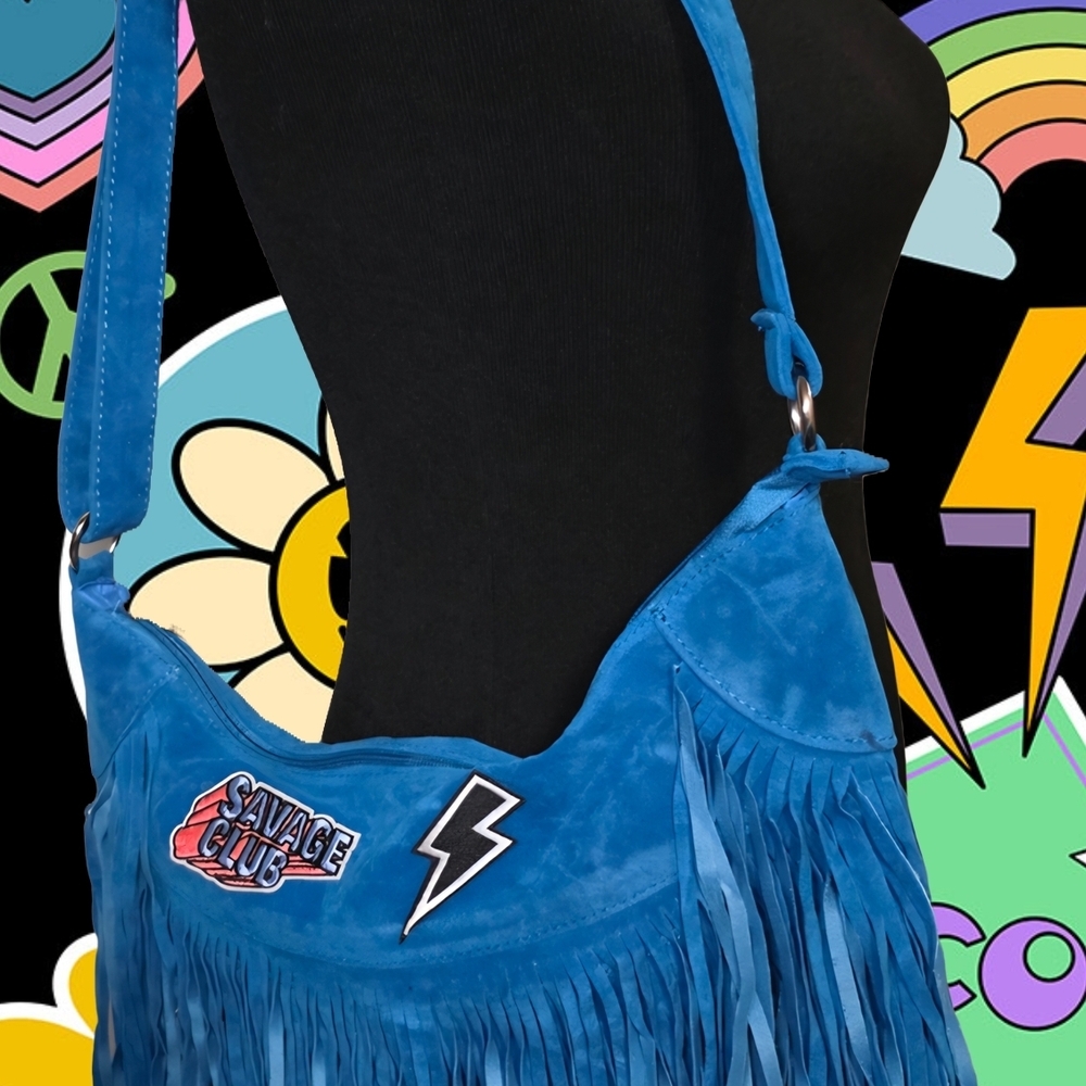 Edgy, Sassy, Fringe Shoulder Bag